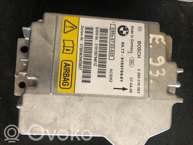 BMW 3 E92 E93 Airbag control unit/module 