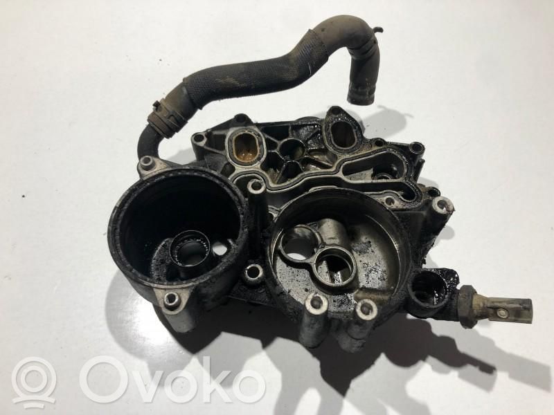 Audi A6 S6 C6 4F Oil filter mounting bracket 
