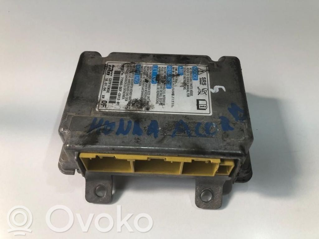 Airbag control unit/module   77960SEFE812M1