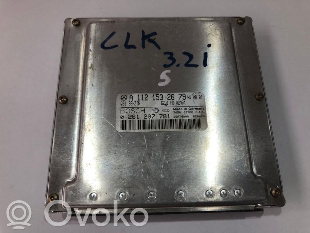 Mercedes-Benz CLK A209 C209 Engine control unit/module ECU 