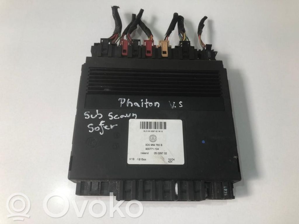 Seat control module   3D0959760B,3D0959760B