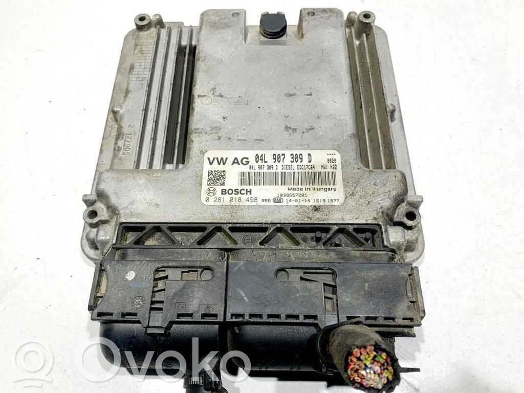 Engine control unit/module ECU   04L907309D