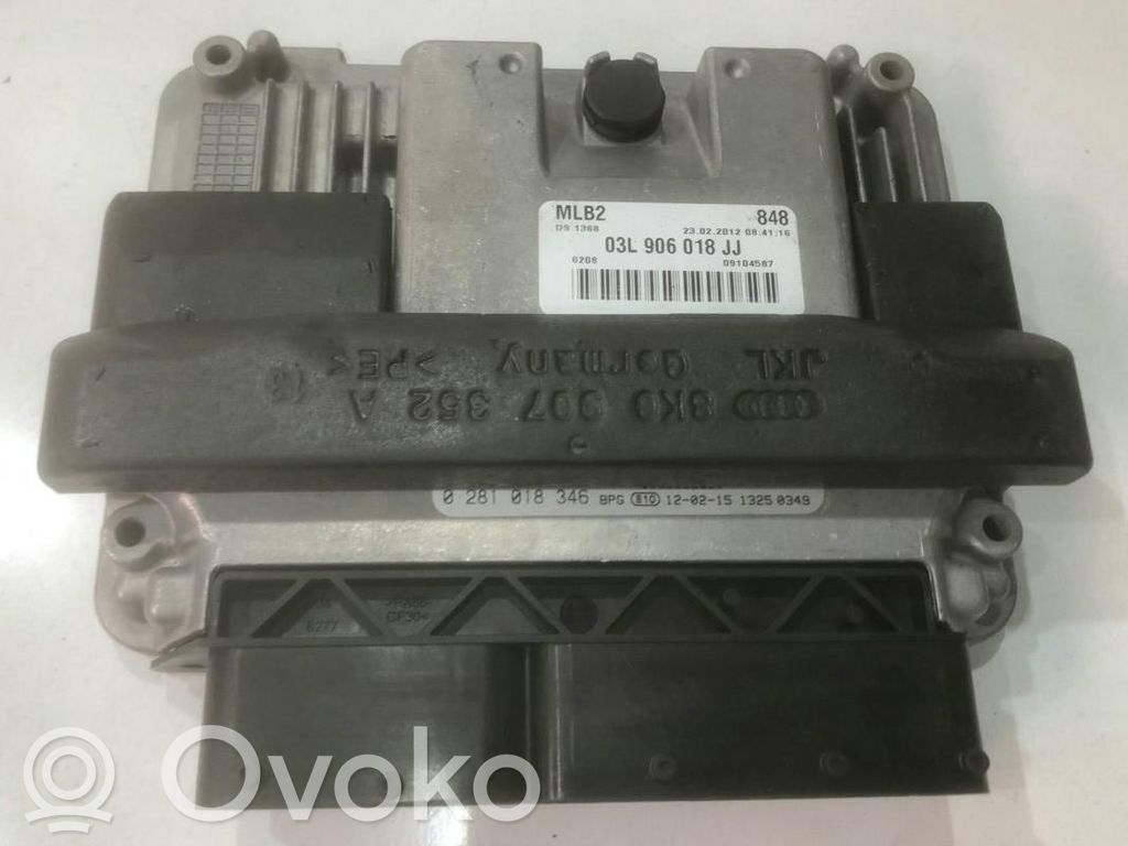 Unité de commande, module ECU de moteur   03L906018JJ