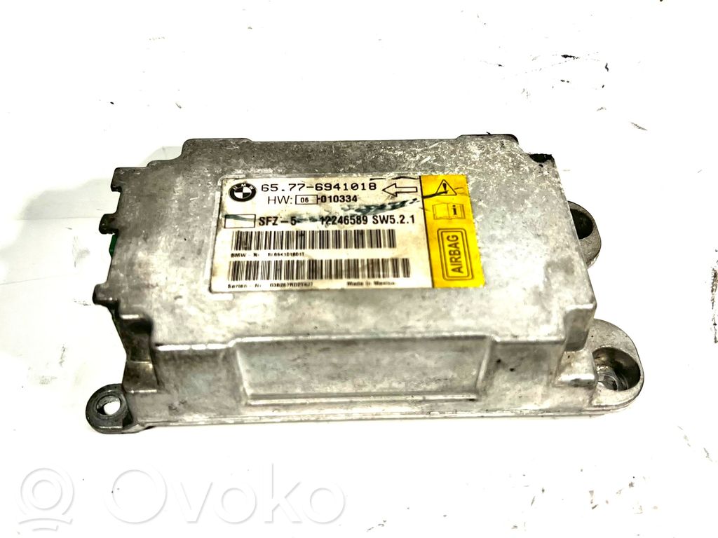 BMW 5 E60 E61 Module de contrôle airbag 
