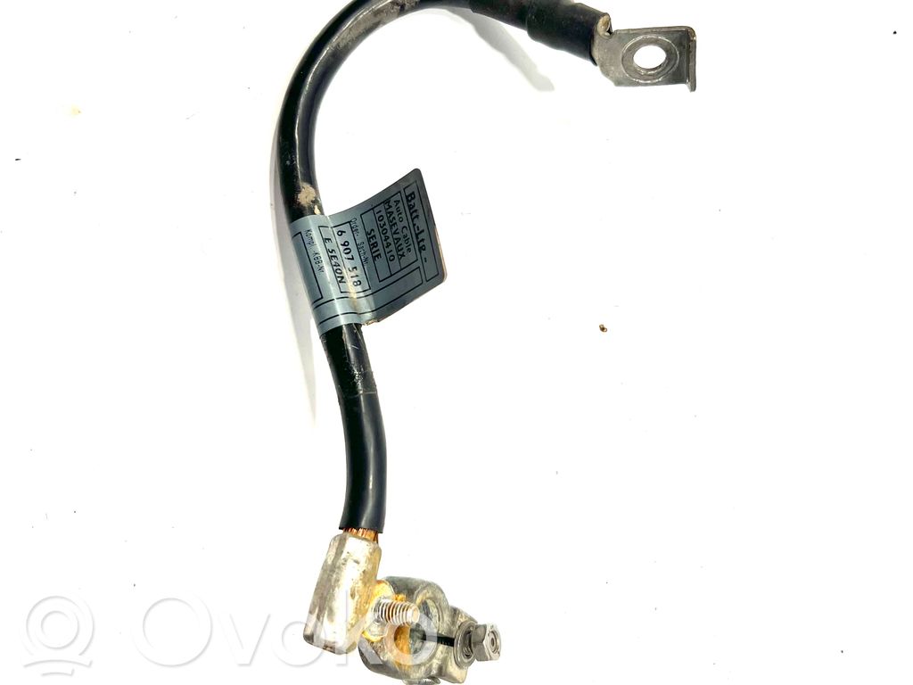 BMW 7 E65 E66 Negative earth cable (battery) 