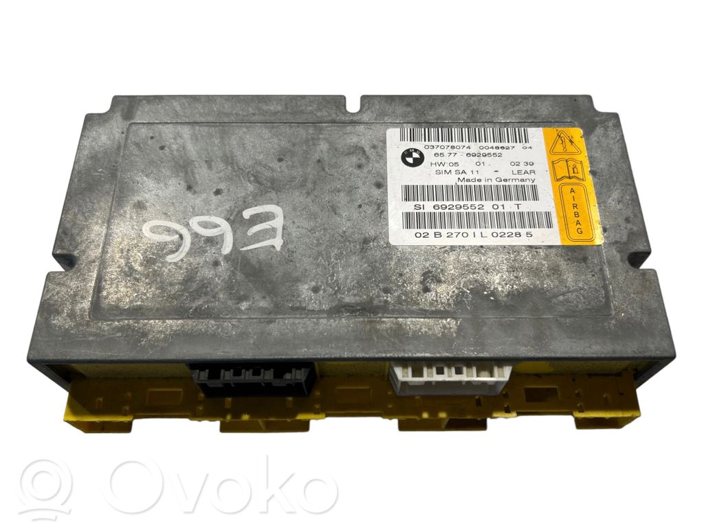 Airbag control unit/module   6929552,037078074,65776929552