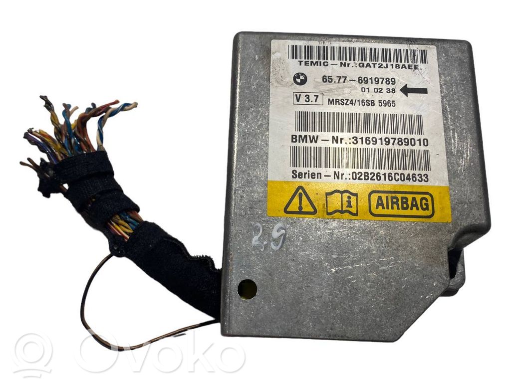Airbag control unit/module   6919789,65776919789,316919789010