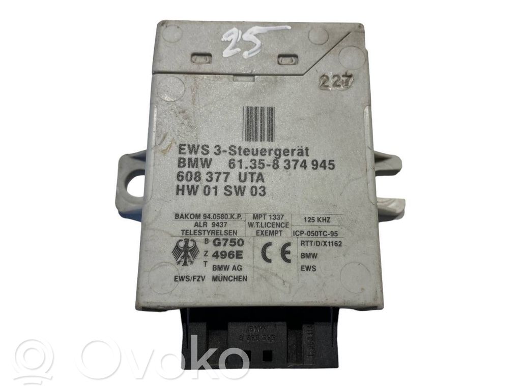 BMW 5 E39 Immobilizer control unit/module 