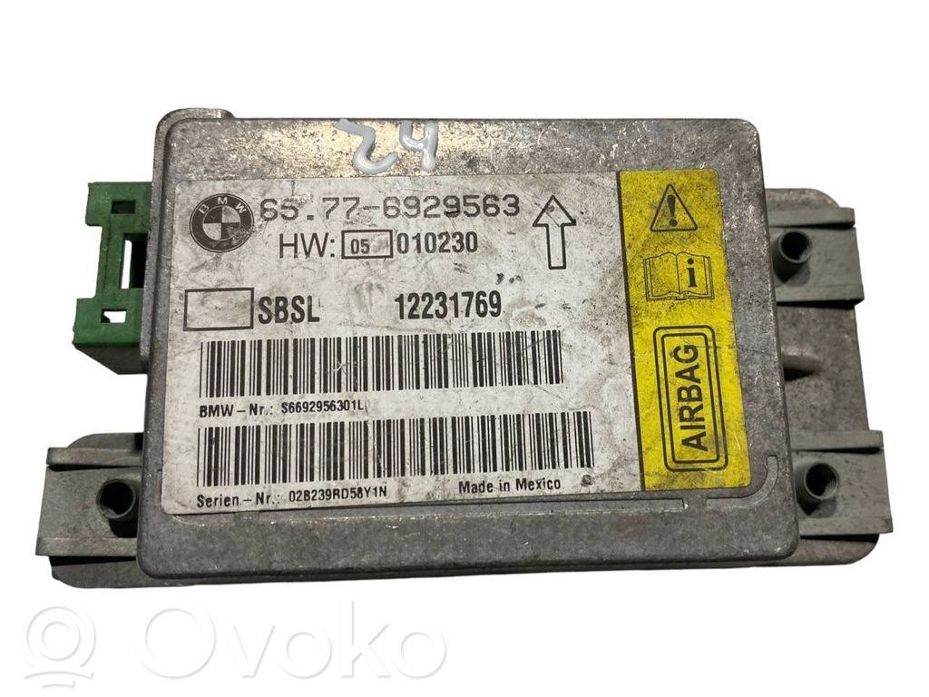 BMW 7 E65 E66 Airbag deployment crash/impact sensor 