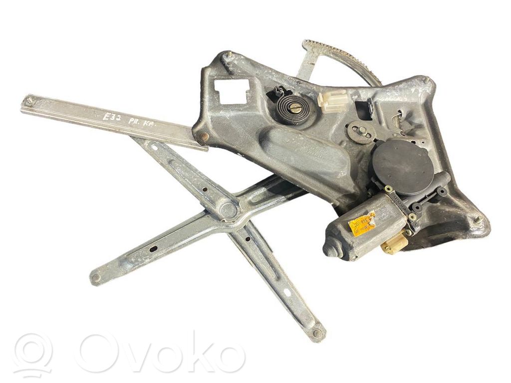 BMW 7 E32 Front door window regulator with motor 
