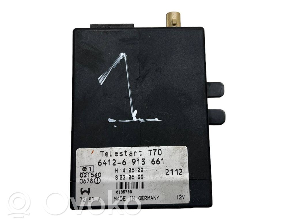 BMW 5 E39 Auxiliary heating control unit/module 