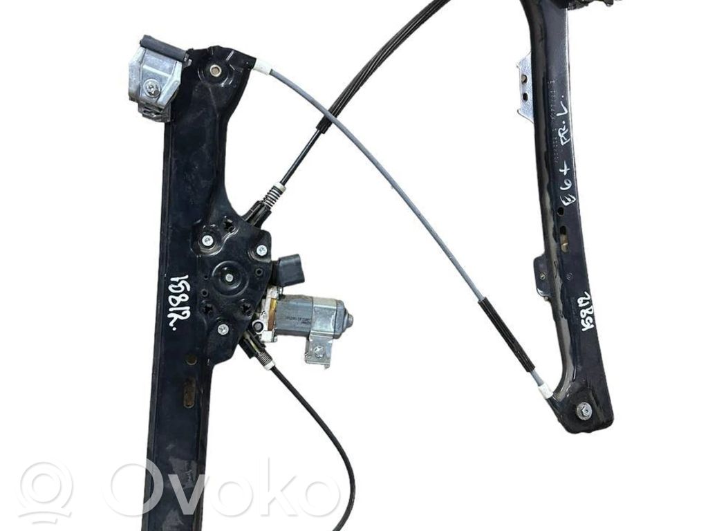 Front door window regulator with motor   6922268
