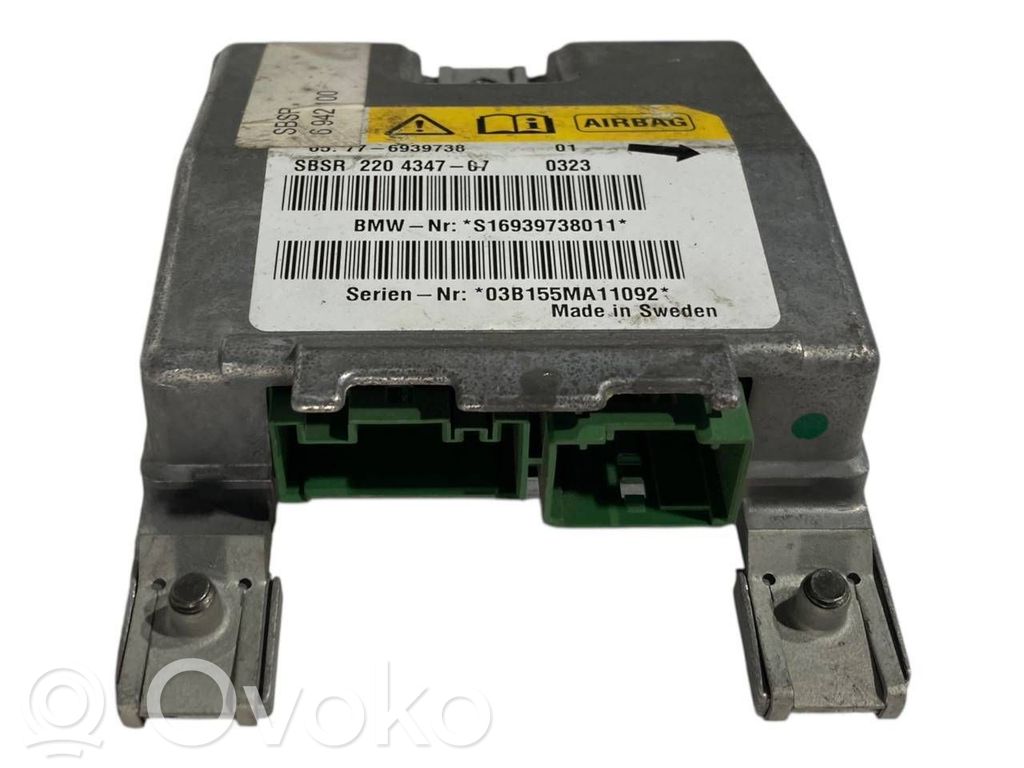 BMW 5 E60 E61 Airbag control unit/module 