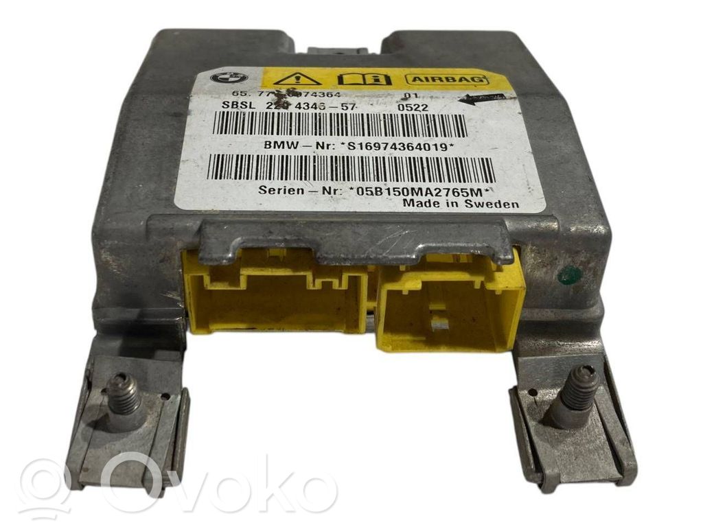 BMW 5 E60 E61 Airbag control unit/module 