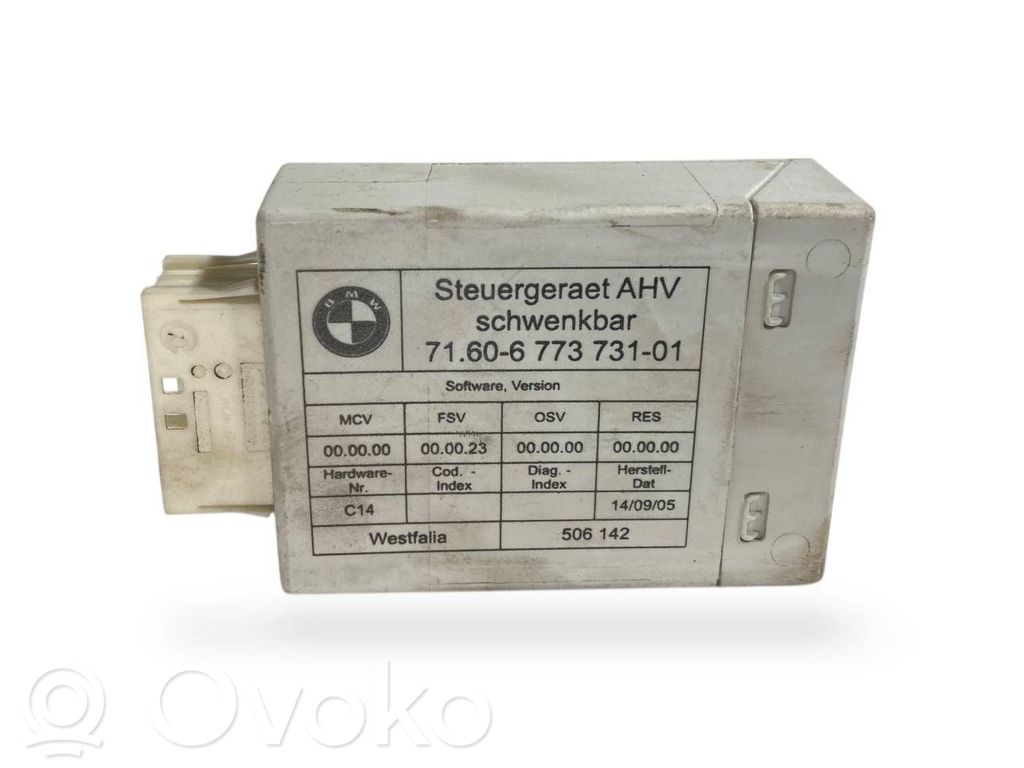 BMW 3 E90 E91 Tow bar trailer control unit/module 