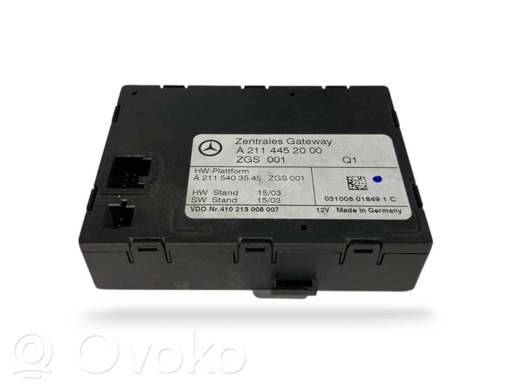 Module de passerelle   A2114452000,A2115403545