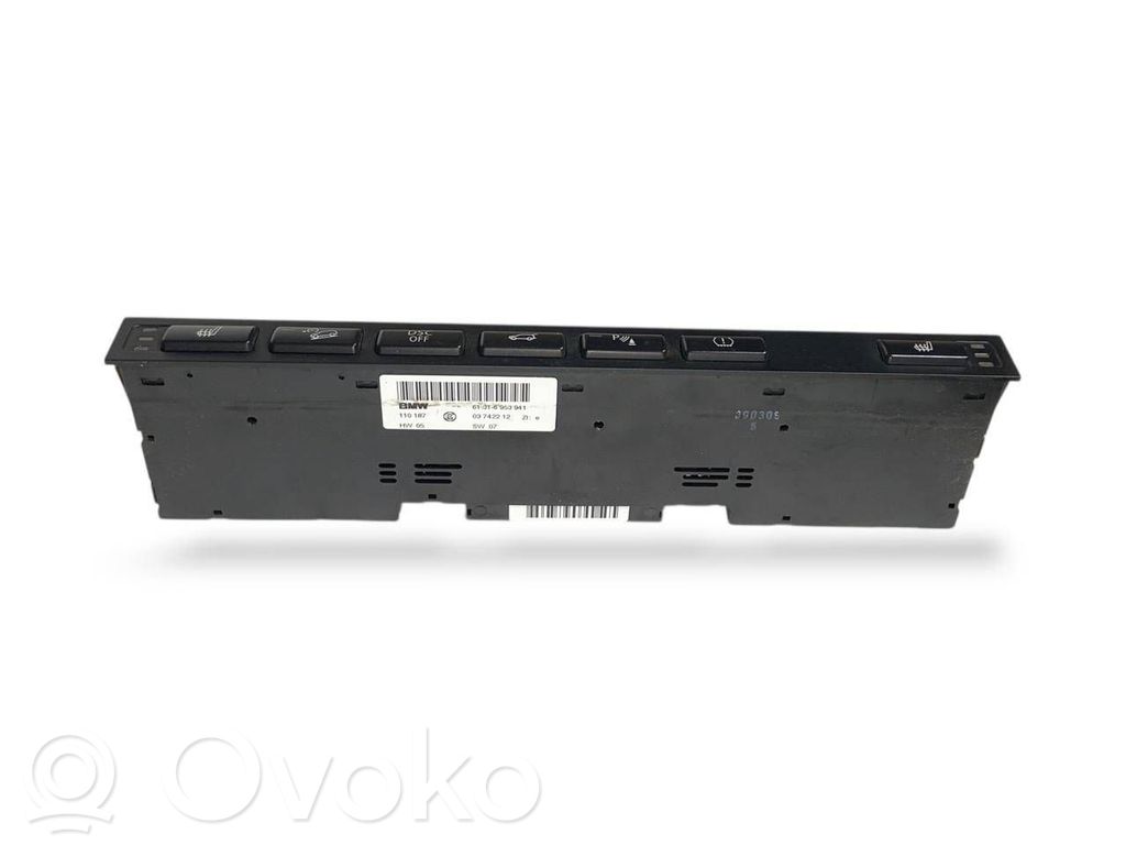 Seat heating switch   6953941,61316953941
