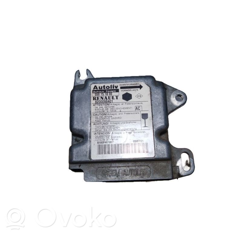 Airbagsteuergerät   8200098401