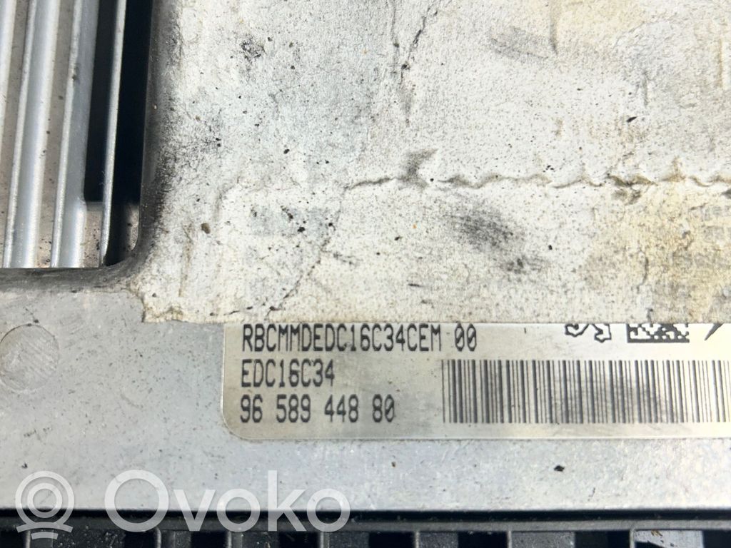 Citroen C4 I Engine control unit/module 