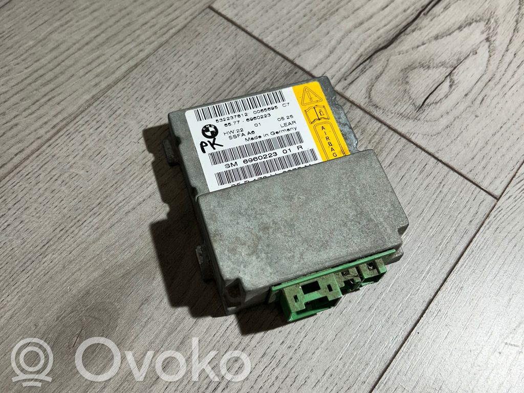 BMW 7 E65 E66 Module de contrôle airbag 