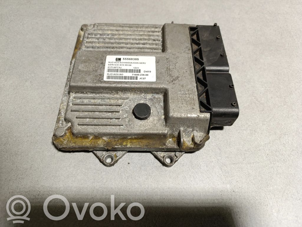 Engine control unit/module   55568385,6O3MY08,6YPV6PT3U,JC27