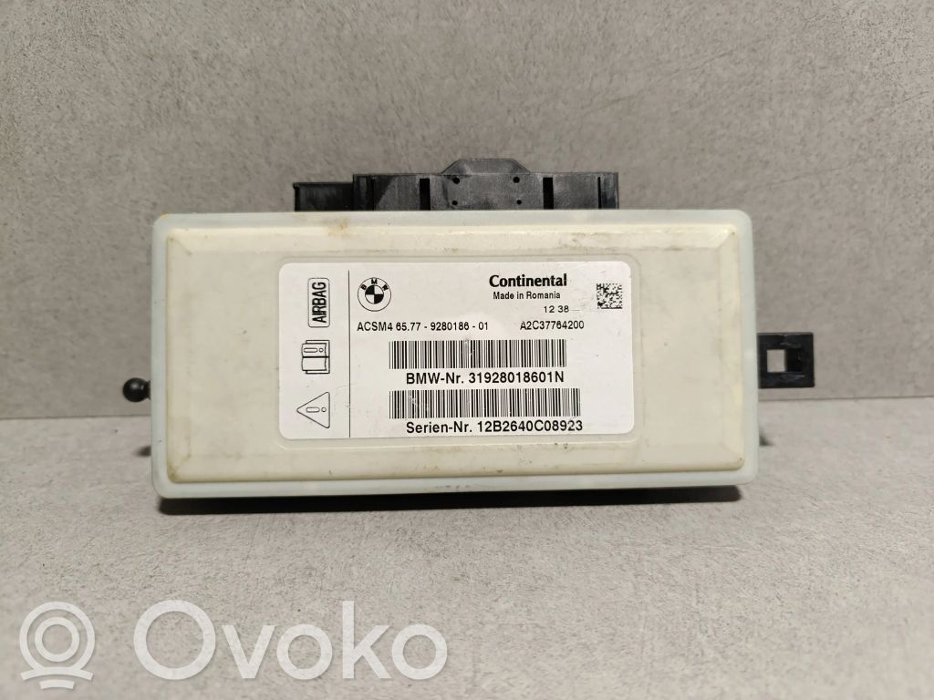 BMW 5 F10 F11 Sterownik / Moduł Airbag 