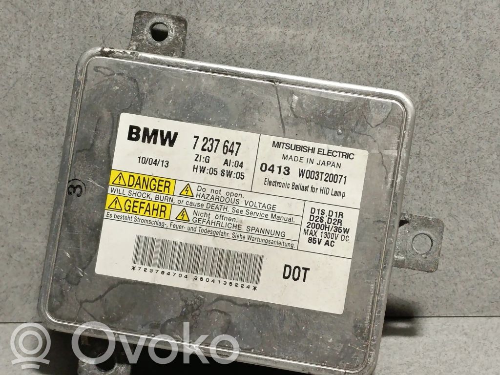 BMW 5 F10 F11 Headlight ballast module Xenon 