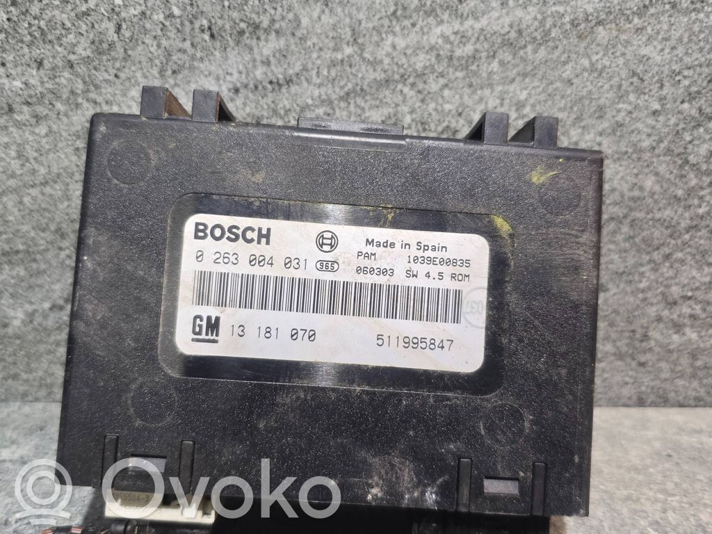 Opel Zafira B Parking PDC control unit/module 