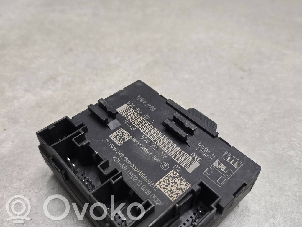 Audi A3 S3 8V Door control unit/module 
