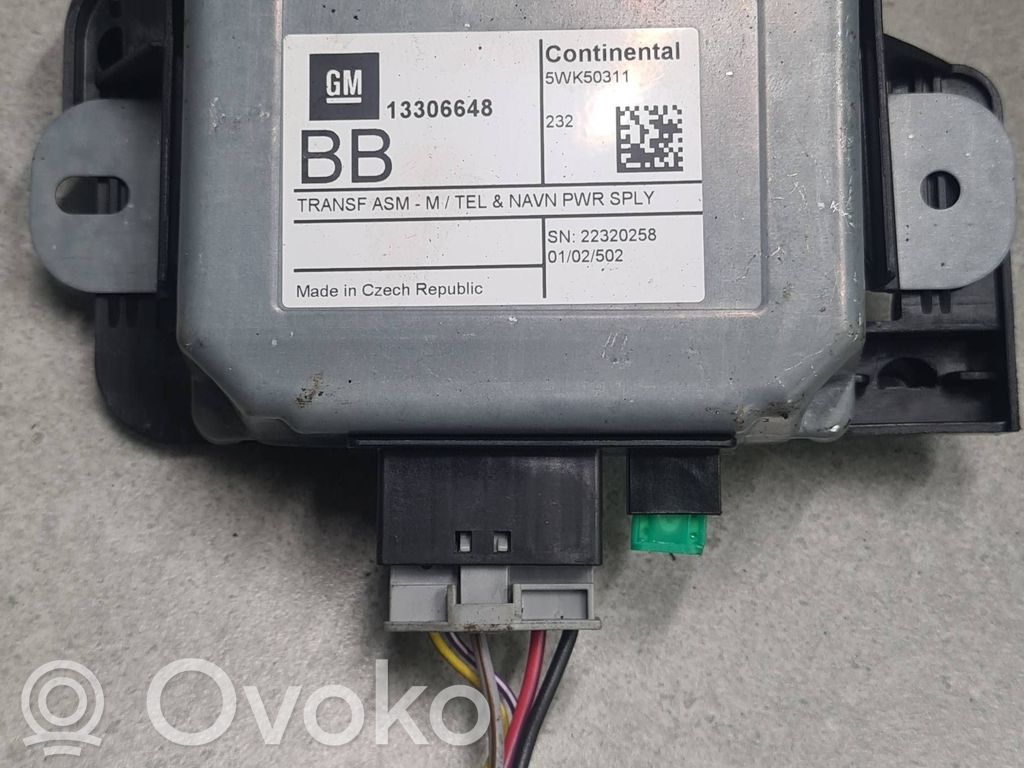 Opel Mokka GPS navigation control unit/module 