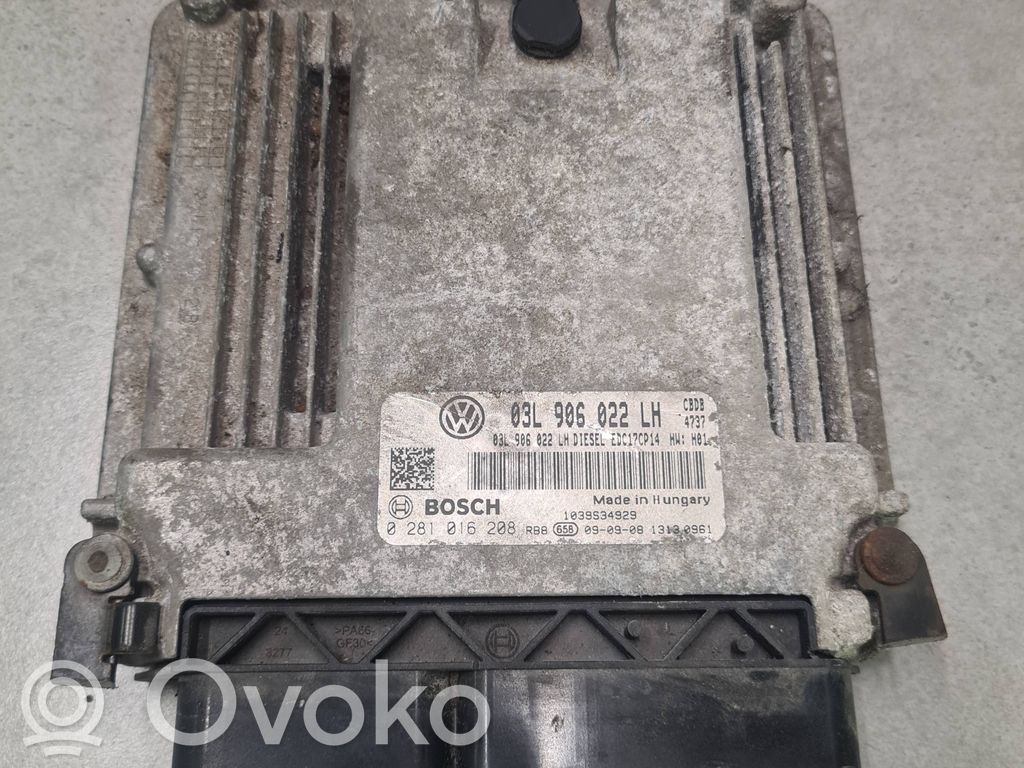 Skoda Yeti (5L) Engine control unit/module 