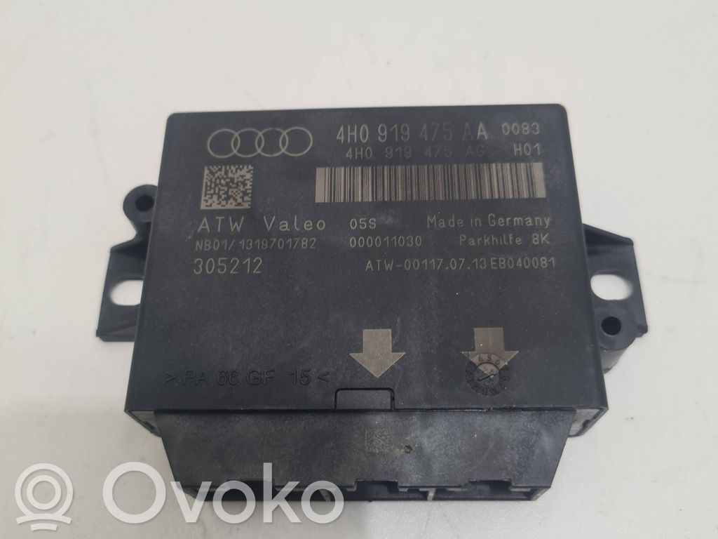 Parking PDC control unit/module   4H0919475AA,4H0919475AG,000011030,305212