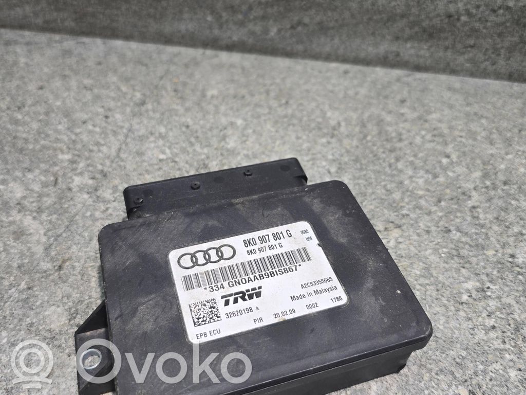 Audi A4 S4 B8 8K Hand brake control module 