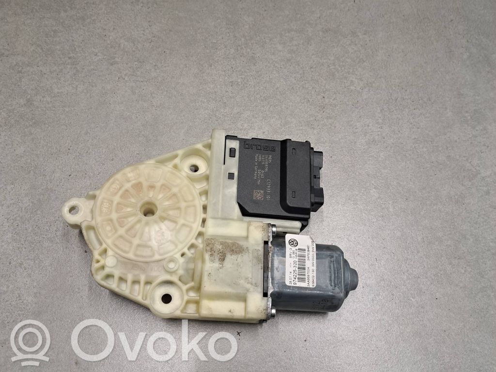 Volkswagen PASSAT B7 Silniczek podnośnika szyby drzwi 