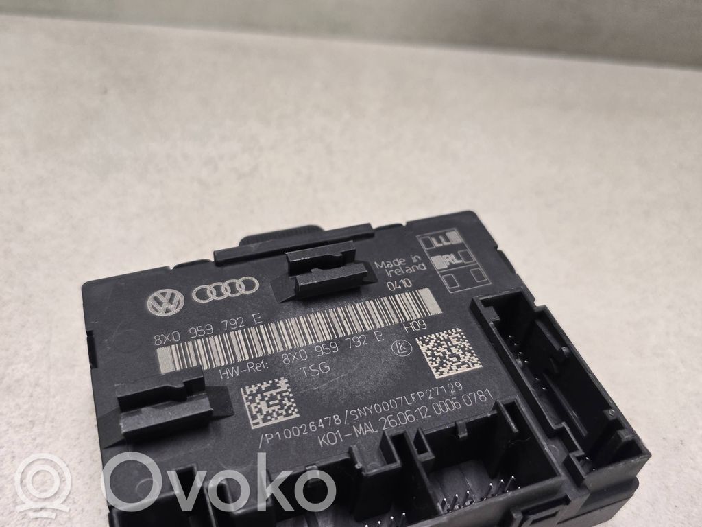 Audi Q3 8U Door control unit/module 