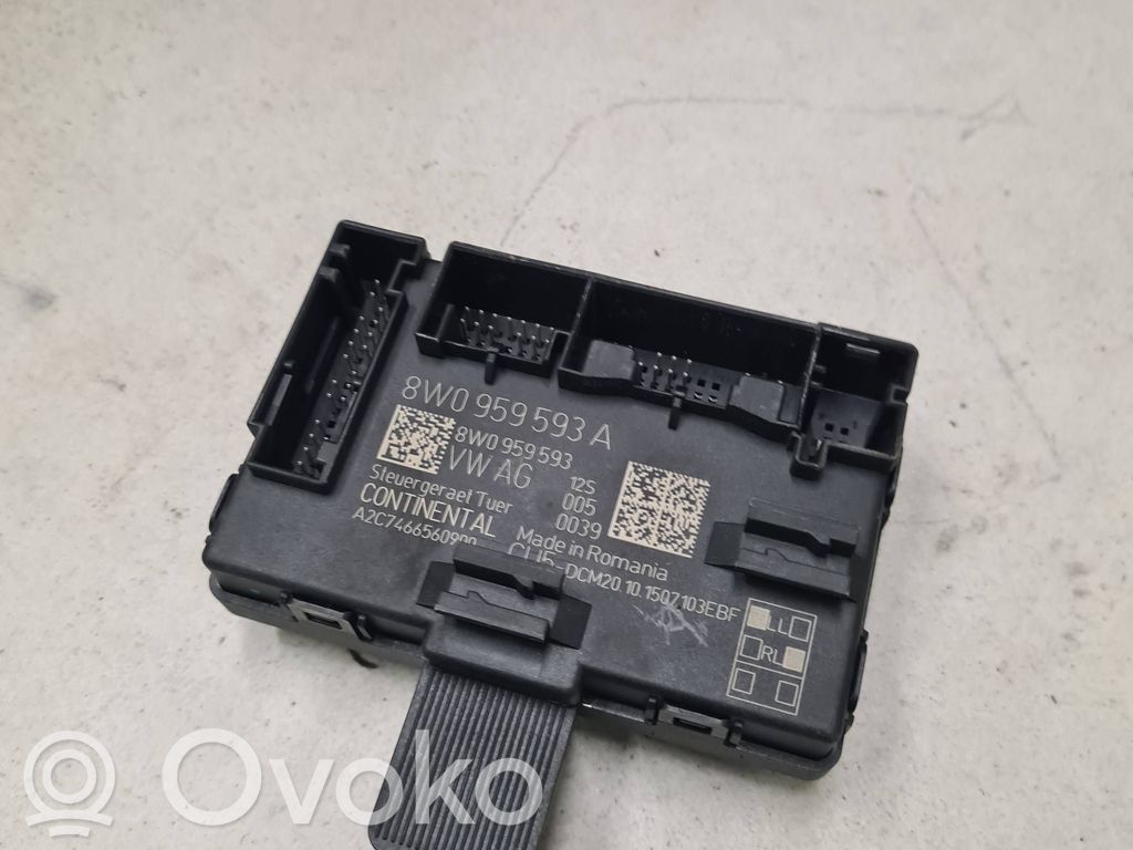 Audi A4 S4 B9 Door control unit/module 