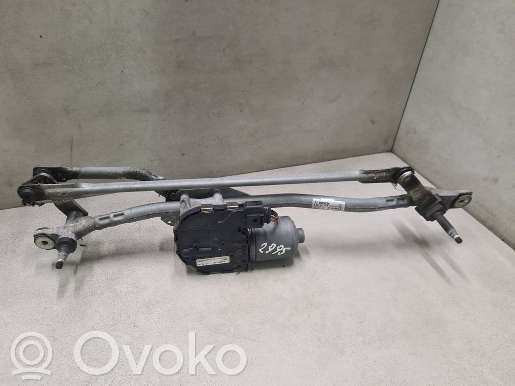Audi A7 S7 4G Mechanizm i silniczek wycieraczek szyby przedniej / czołowej 