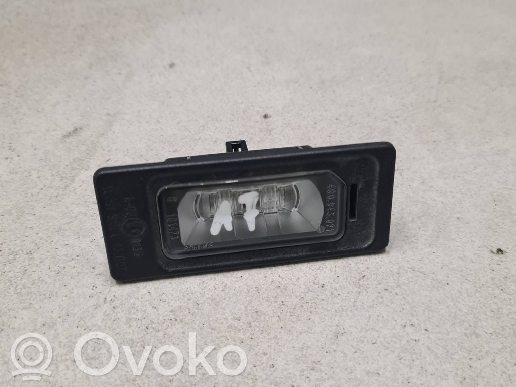 Audi A7 S7 4G Lampa oświetlenia tylnej tablicy rejestracyjnej 