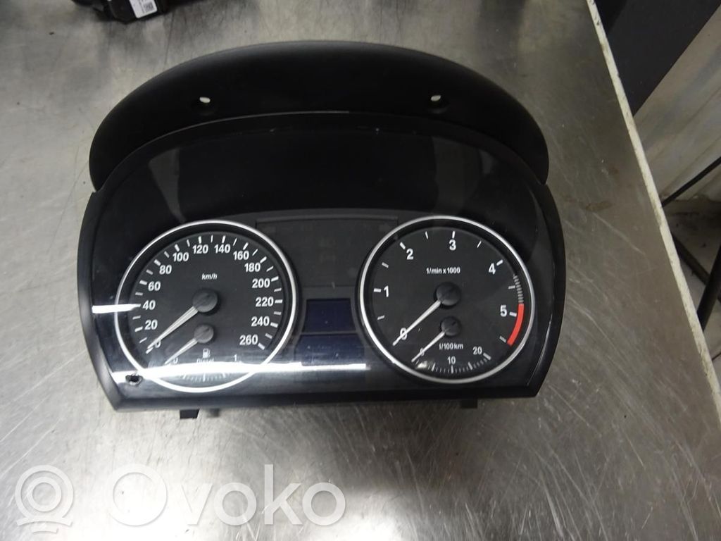 BMW 3 E90 E91 Geschwindigkeitsmesser Cockpit 
