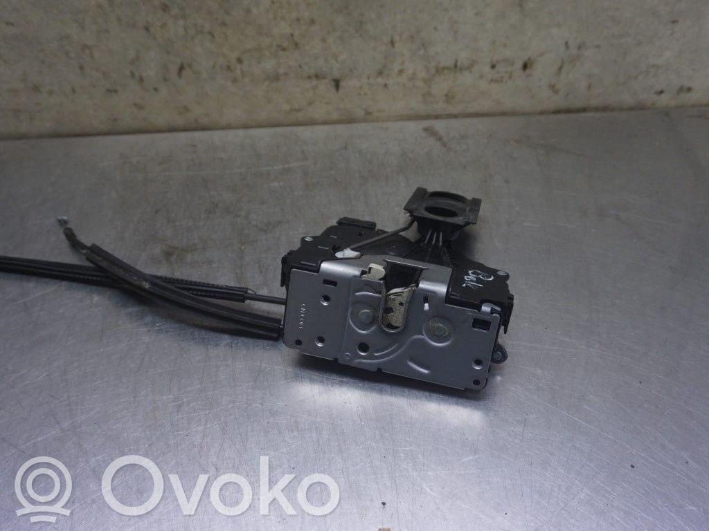 Citroen Nemo Rear door lock 