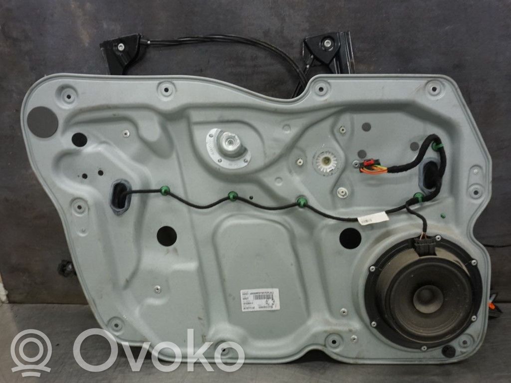 Volkswagen Caddy Meccanismo di sollevamento del finestrino anteriore senza motorino 