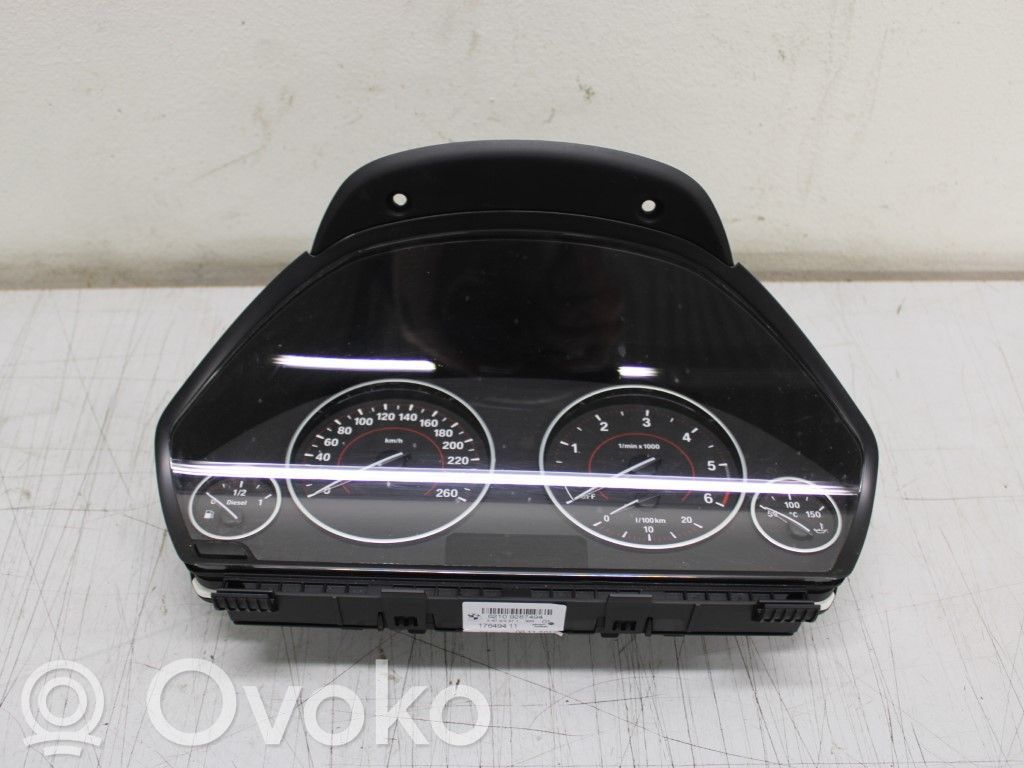 BMW 3 F30 F35 F31 Licznik / Prędkościomierz 