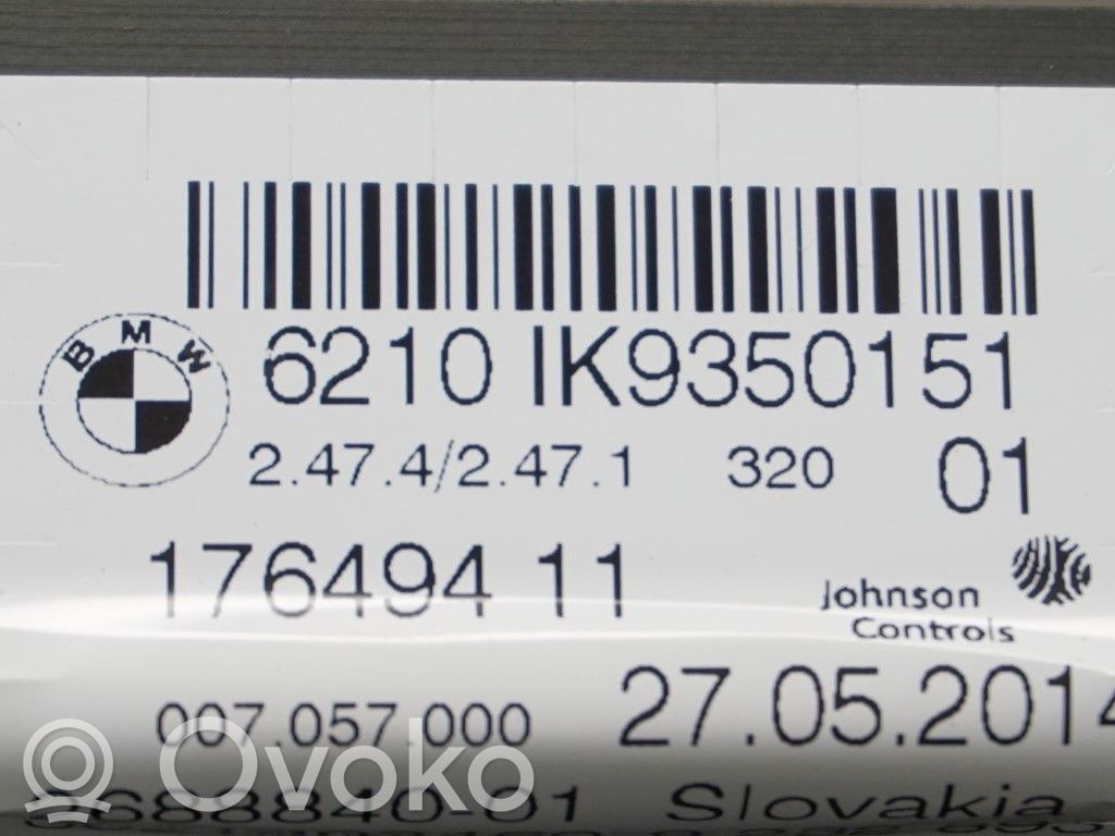 BMW 3 F30 F35 F31 Licznik / Prędkościomierz 