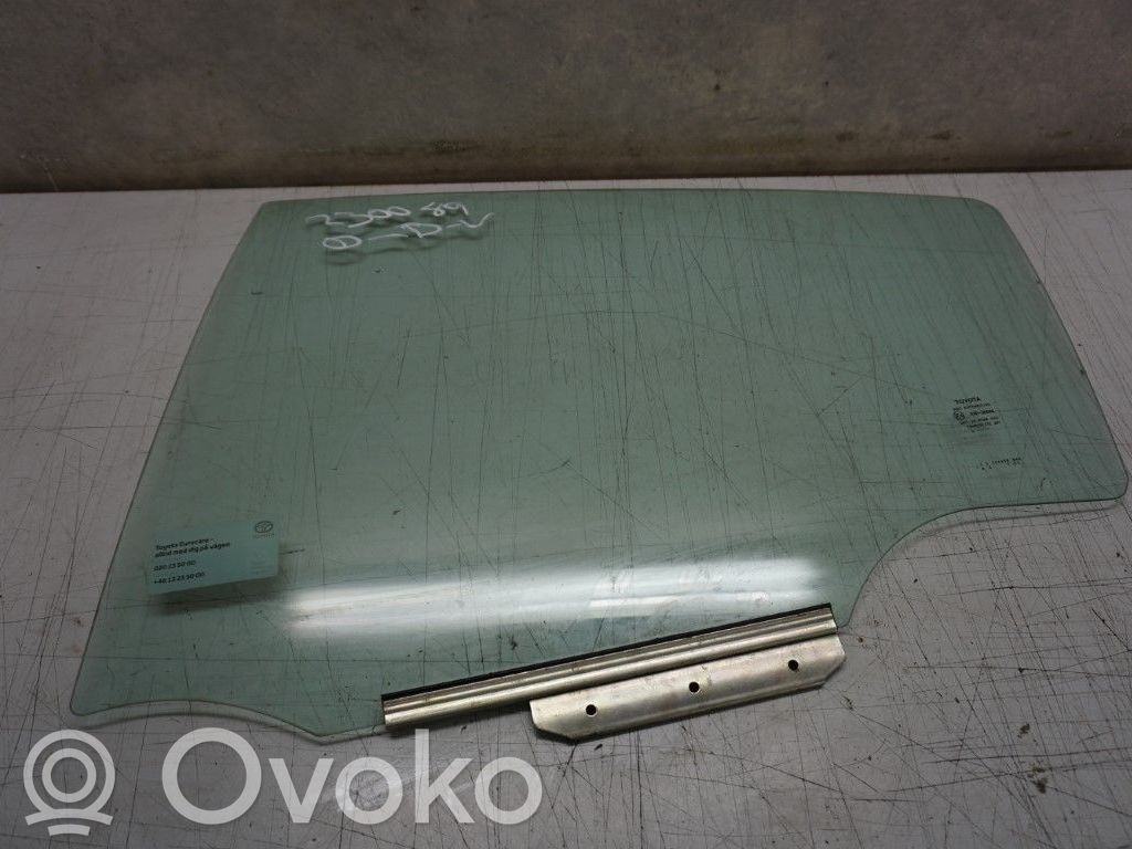 Toyota Yaris Geam ușă spate 
