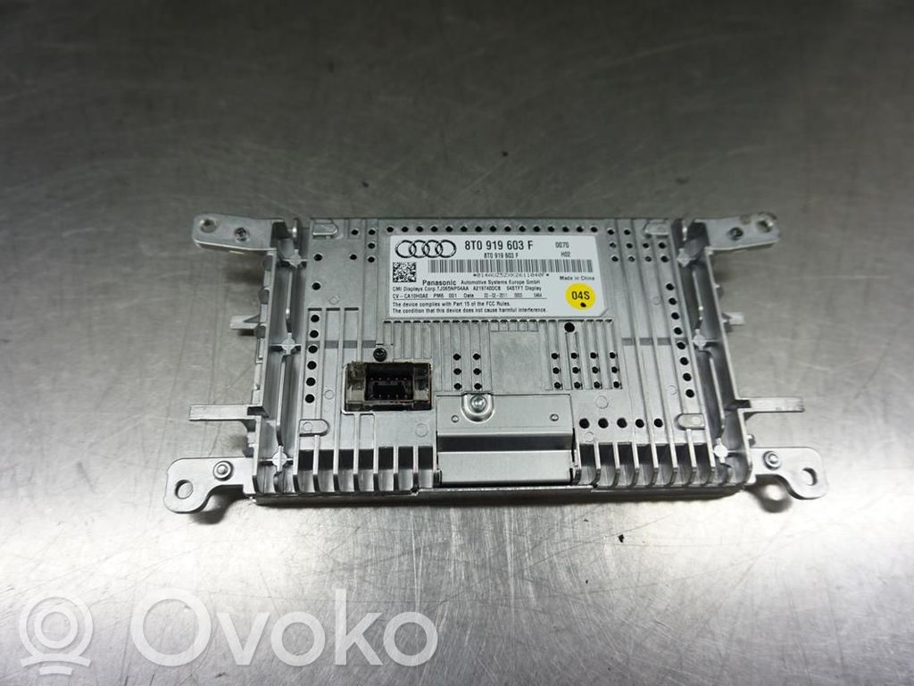 Audi A4 S4 B8 8K Pantalla/monitor/visor 