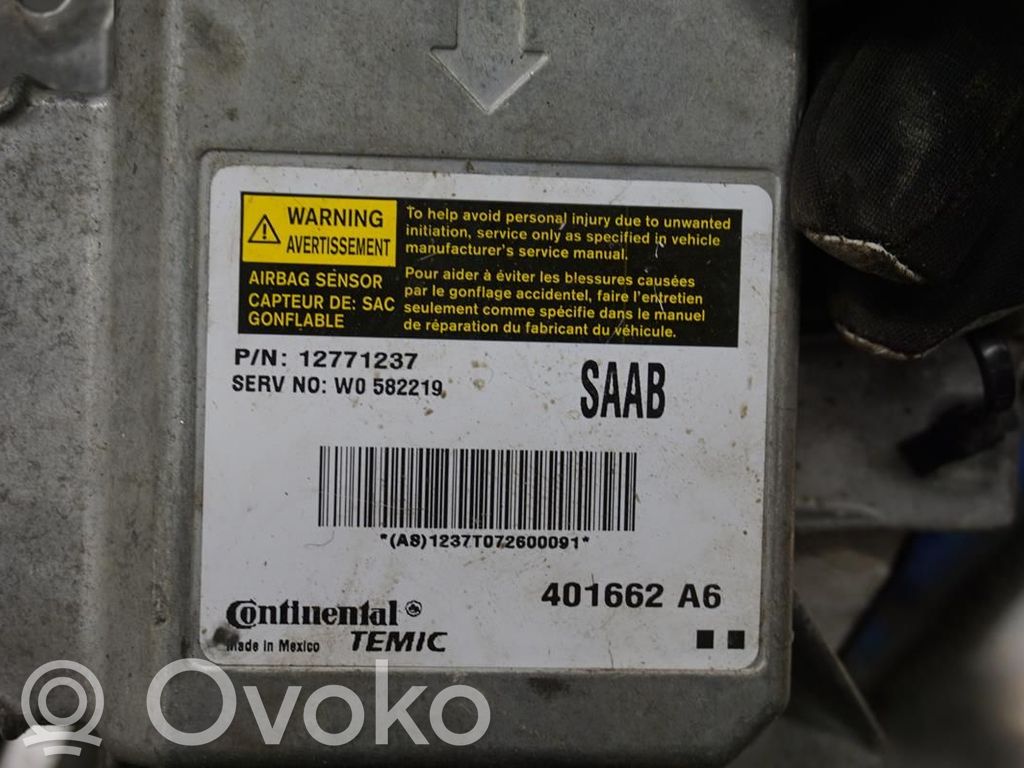 Saab 9-3 Ver2 Centralina/modulo airbag 