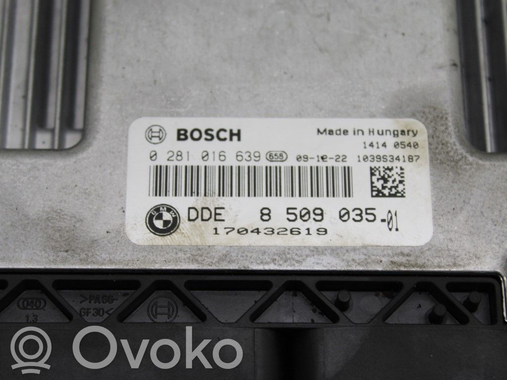 BMW X5 E70 Unidad de control/módulo de la inyección 