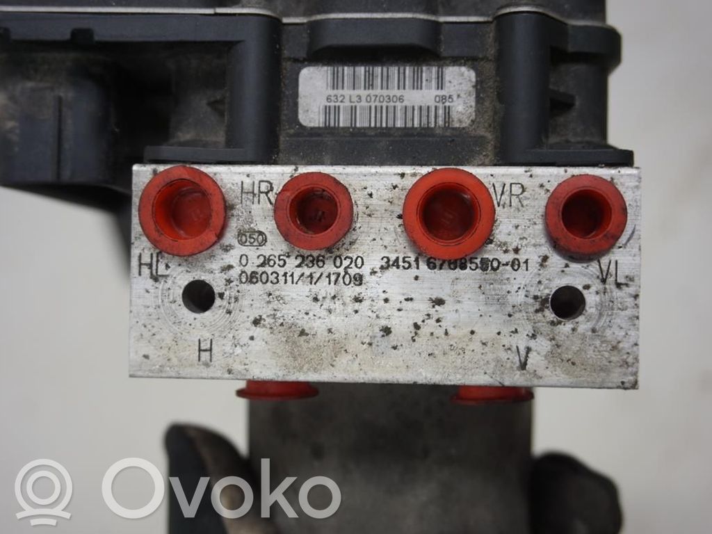 BMW 5 E60 E61 ABS bloks 