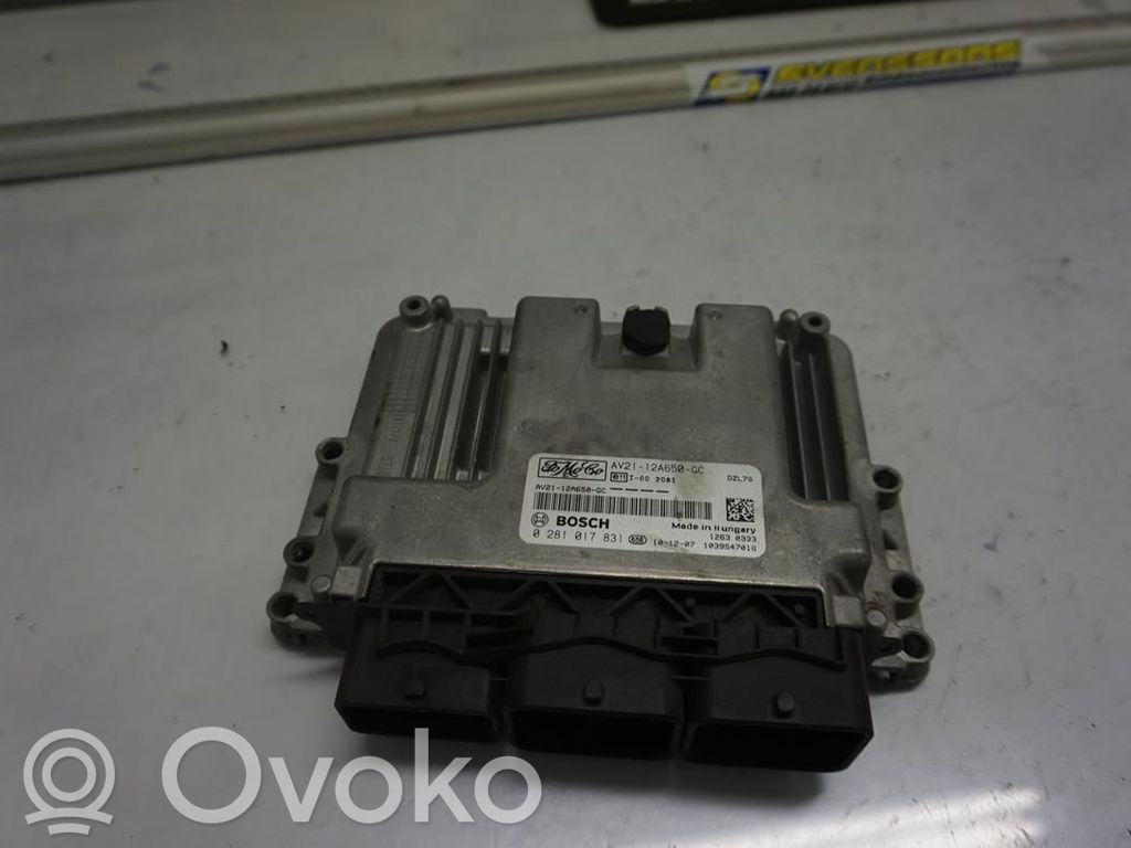 Ford Fiesta Unitate/modul comandă injecție 