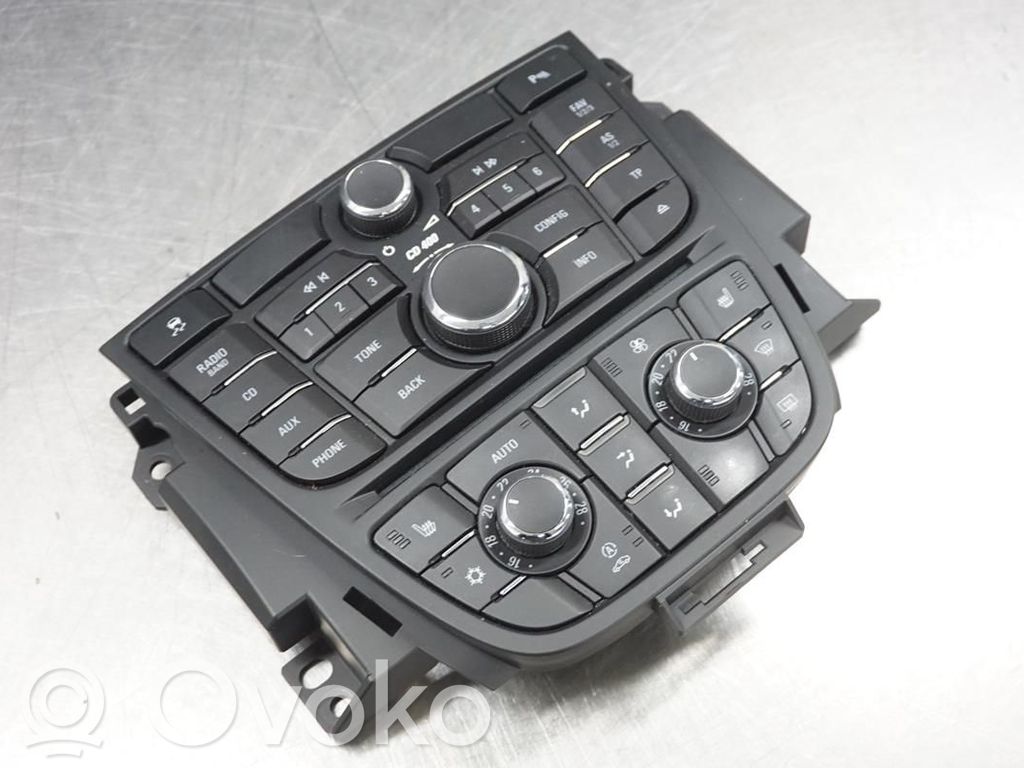 Opel Astra J Climate control unit 